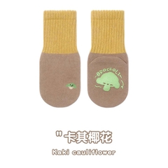 Vớ Len Cao Cổ Chống Trượt Hình Hoa Quả Cho Bé 𝟎𝟗𝐓𝐂𝐓