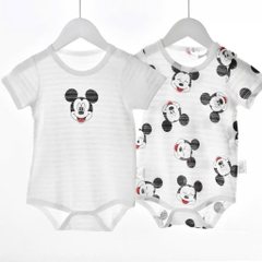 Set 2 bodysuit xuất nhạt bé trai 𝟎𝟒𝐁𝐃𝐒