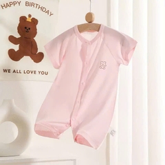Bodysuits Body Cotton Hè Xuất Nhật Cho Bé Trai Bé Gái Sơ Sinh