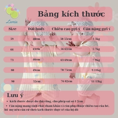 Bộ Body Đùi Cúc Giữa Mùa Hè Mỏng Mát Họa Tiết Đáng Yêu Cho Bé Sơ Sinh 24BDDU