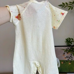 Bộ Body Đùi Cúc Giữa Mùa Hè Mỏng Mát Họa Tiết Đáng Yêu Cho Bé Sơ Sinh 24BDDU