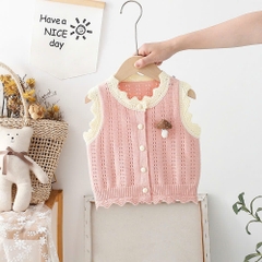 Gile len cúc giữa cho bé trai bé gái họa tiết chú vịt đáng yêu hàng Quảng Châu cao cấp