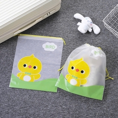 Túi zip đựng quần áo, đồ dùng cá nhân cho bé khi đi du lịch chống bụi, chống nước họa tiết hoạt hình dễ thương