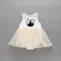 Bộ Bodysuit Tiểu Thư Mùa Hè Cho Bé Gái Sơ Sinh Lamia