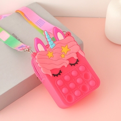 Túi Đeo Chéo Silicon Hình Thú Đáng Yêu Đựng Tiền Lì Xì Cho Bé Trai, Bé Gái