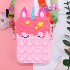 Túi Đeo Chéo Silicon Hình Thú Đáng Yêu Đựng Tiền Lì Xì Cho Bé Trai, Bé Gái