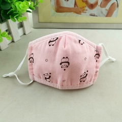 Khẩu Trang 3D 4 Lớp Chống Bụi Xuất Hàn Có Nút Chỉnh Quai Đeo Cho Bé 0-3Tuổi