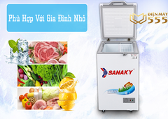 Tủ đông Sanaky 100 lít VH-1599HYK