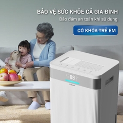 Máy hút ẩm dân dụng Fujihome DH40NW – 40 L/ngày, Ionizer & Wi‑Fi