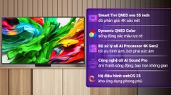 Smart Tivi QNED evo LG AI 4K 55 inch 55QNED86ASA