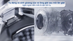 Máy giặt Panasonic Inverter 11.5 kg NA-V115FA1LV