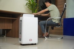 Máy hút ẩm dân dụng Fujihome DH18W – Công suất 18 lít/ngày, lọc khí kép, cảm biến thông minh, dành cho phòng lớn
