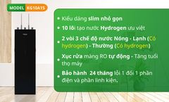 Máy lọc nước nóng lạnh kangaroo KG10A15