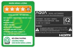 Google Tivi QLED Aqua 4K 70 inch AQT70K800UX