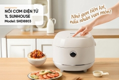 Nồi Cơm Điện Tử 1 Lít Sunhouse SHD8803