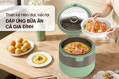 Nồi Cơm Điện 1.8 Lít Sunhouse SHD8604