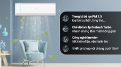Máy Lạnh 2 Chiều Casper Inverter 1 HP XH‑09IF35