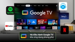 Google Tivi QLED Aqua 4K 50 inch AQT50S80UX