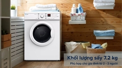 MÁY SẤY THÔNG HƠI CASPER 7.2 KG TD-72VWD