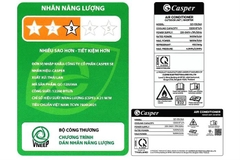 Máy Lạnh Casper Inverter 1.5 HP QC‑12IU36A
