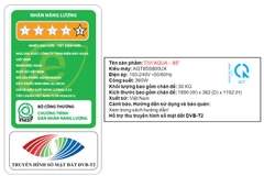 Google Tivi QLED Aqua 4K 85 inch AQT85S800UX