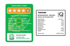 Tủ lạnh Toshiba Inverter 182 lít GR-RT236WE PMV