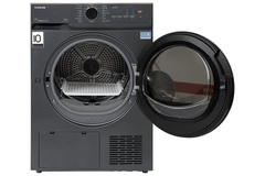 Máy sấy bơm nhiệt Toshiba 8 kg TD-T21B90HWV(MG) – tiết kiệm điện, bảo vệ sợi vải, khử khuẩn bằng UV