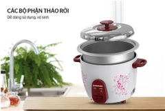 Nồi Cơm Điện Nắp Rời 2.8 Lít Sunhouse SHD8138