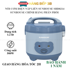 NỒI CƠM ĐIỆN 1.2L SUNHOUSE SHD8214