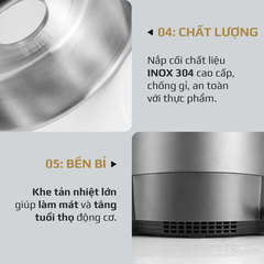 Máy Xay Nấu Đa Năng OLIVO X24 PRO