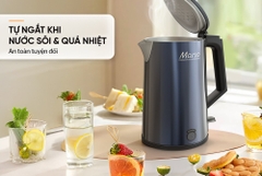 Ấm Siêu Tốc Inox 3 Lớp Sunhouse 1.0 Lít HTD1373