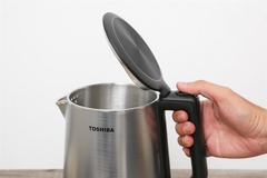 Bình đun siêu tốc Toshiba KT-17DR1NV – Dung tích 1.7 lít, công suất 1800–2150W, ruột inox SUS 304, đun nước nhanh chóng và an toàn