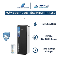Máy lọc nước RO nóng nguội lạnh Hydrogen Hòa Phát HPN669 12 lõi