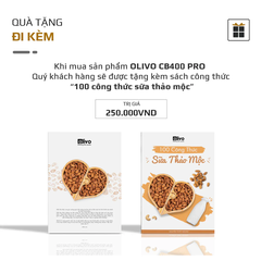 Máy Xay Nấu Đa Năng OLIVO CB400 PRO