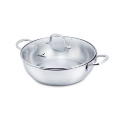 Chảo Lẩu Inox 3 Lớp Đúc Liền Khối Kalpen KP-8528
