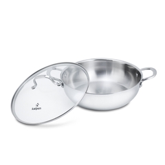 Chảo Lẩu Inox 3 Lớp Đúc Liền Khối Kalpen KP-8528