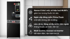 Tủ Lạnh Panasonic Inverter 300 Lít NR‑BV331WGKV