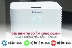 Máy hút ẩm dân dụng Fujihome DH12 – Công suất 12 lít/ngày, tiết kiệm điện, vận hành êm ái