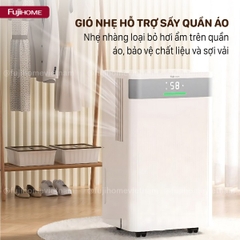 Máy hút ẩm dân dụng Fujihome DH12NW – Công suất 12 lít/ngày, lọc không khí, điều khiển thông minh