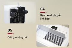 Máy hút ẩm dân dụng Fujihome DH18W – Công suất 18 lít/ngày, lọc khí kép, cảm biến thông minh, dành cho phòng lớn