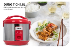 NỒI CƠM ĐIỆN 1.8L SUNHOUSE SH18S