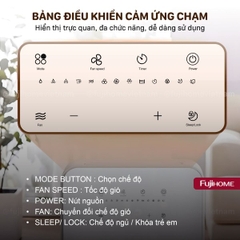 Máy hút ẩm dân dụng Fujihome DH10 – Công suất 10 lít/ngày, thiết kế gọn gàng, hoạt động êm ái, phù hợp gia đình Việt