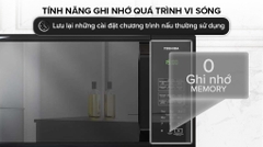 Lò vi sóng Toshiba MM-EM25PE(BM) – Dung tích 25 lít, công suất 800W, 11 mức công suất, 6 thực đơn tự động, mặt gương sang trọng, điều khiển cảm ứng