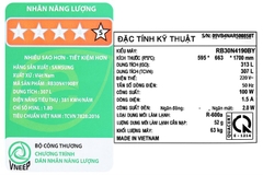 Tủ lạnh Samsung Inverter 307 lít RB30N4190BY/SV