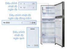 Tủ lạnh Samsung Inverter 406 lít RT42CG6584B1SV