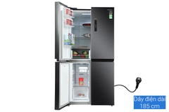Tủ lạnh Samsung Inverter 488 lít Multi Door RF48A4000B4/SV