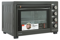 Lò nướng Toshiba TL-MC40EZF(GR) 40 lít – Công suất 1800W, quạt đối lưu, xiên quay 360°, điều chỉnh nhiệt độ độc lập