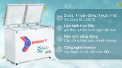 Tủ đông Sanaky Inverter 220 lít VH-2899W3