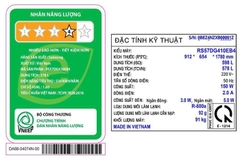 Tủ lạnh Samsung Inverter 578 lít Side By Side RS57DG410EB4SV