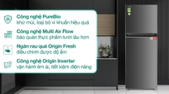 Tủ lạnh Toshiba Inverter 312 lít GR-RT416WE-PMV(58)